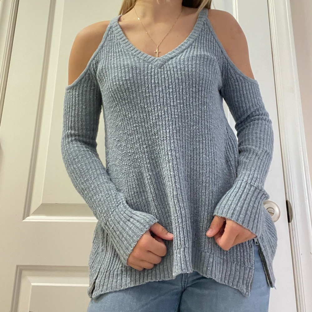 American Eagle Off the Shoulder Sweater